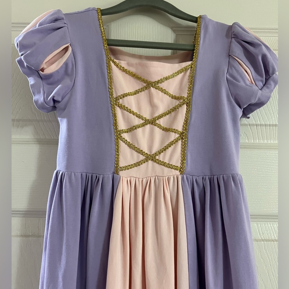 Enchanting Lavender and Blush Kids Costume